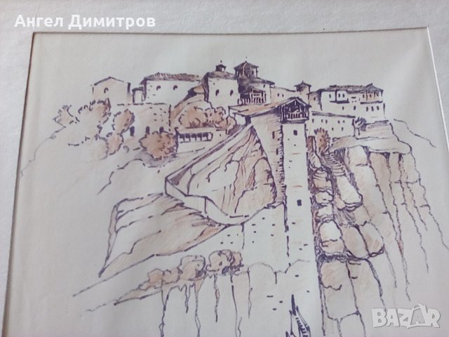 Картина смесена техника Георги Репнински двустранна, снимка 3 - Картини - 25441839