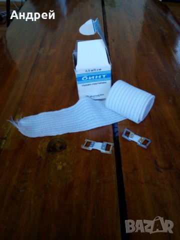 Стар ластичен бинт #2, снимка 4 - Антикварни и старинни предмети - 25045859