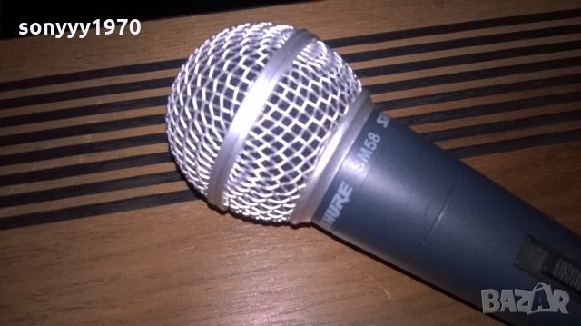shure 58-profi microphone-жичен микрофон-внос швеицария, снимка 6 - Микрофони - 22147913