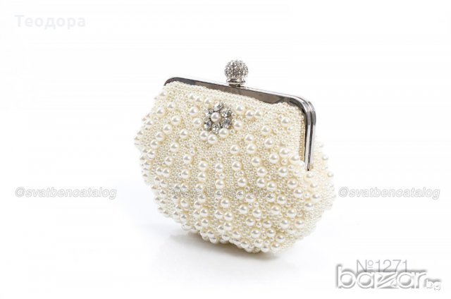 Луксозна булчинска чанта, снимка 4 - Чанти - 20199786