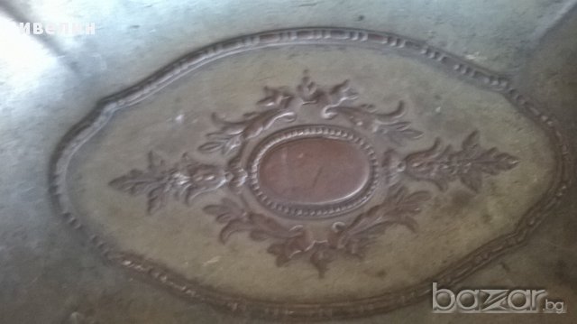 стара посребрена антикварна купа-арт деко, снимка 6 - Антикварни и старинни предмети - 17855664