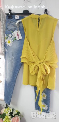 Интересна блуза, снимка 2 - Туники - 24976141