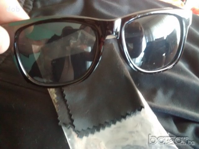 Нови слънчеви очила Аlexander Мcqueen тип Wayfarer в черно , снимка 2 - Слънчеви и диоптрични очила - 21382447