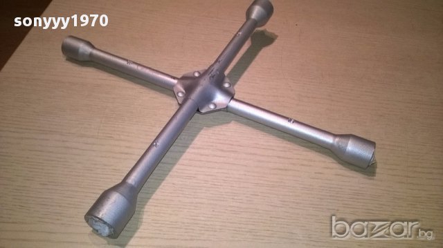 Ключ за гуми-17/19/21/23-кръстачка нова-УСИЛЕНА, снимка 4 - Аксесоари и консумативи - 15113108