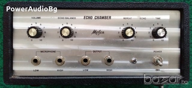 Vintage касетно аналогово лентово ехо Melos echo chamber 1970г.