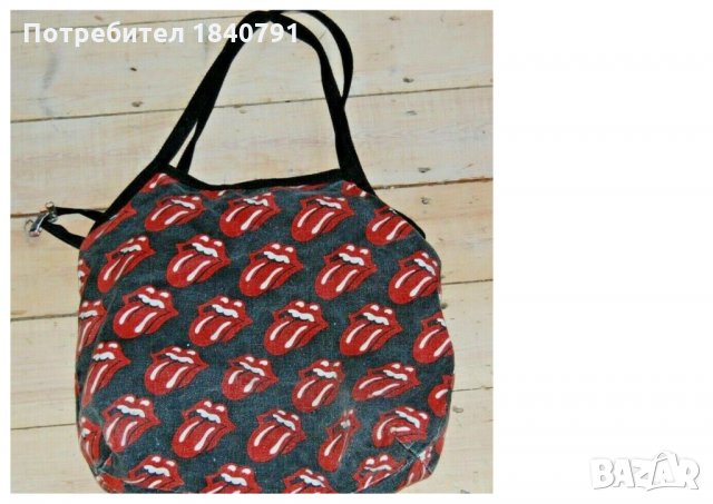 Платнена чанта Rolling Stones , снимка 1 - Чанти - 26033029