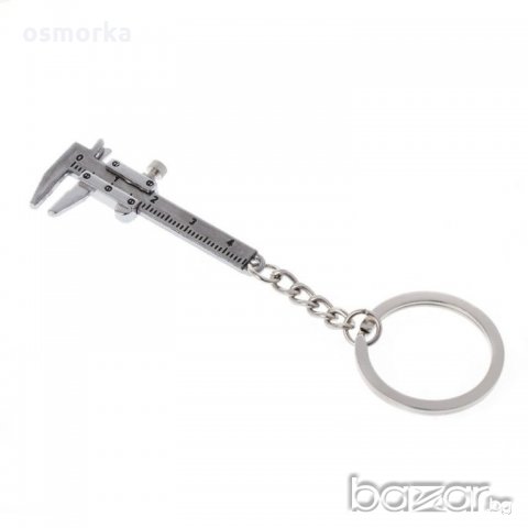 Шублер ключодържател метален 40мм 4см джобен"инструмент" нов, снимка 2 - Други ценни предмети - 14079367