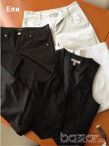 Комплект два дамски панталона с елек, снимка 2 - Панталони - 17497833