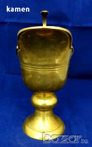 Кана месинг 16 см., снимка 3 - Антикварни и старинни предмети - 15069660