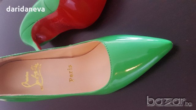 Налични Christian Loubotin стилни обувки 36, снимка 3 - Дамски обувки на ток - 19329452