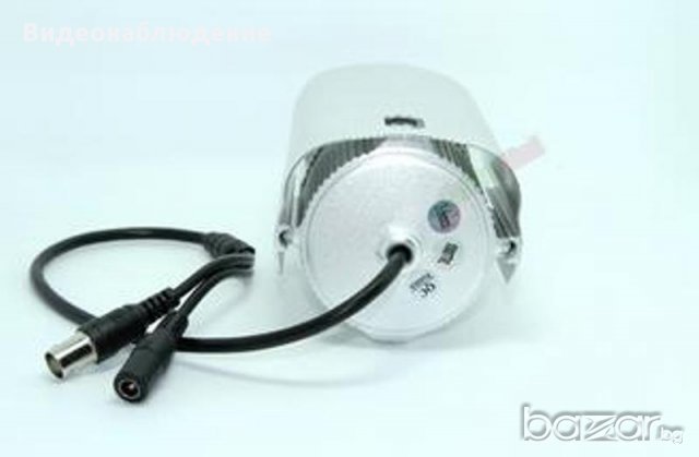 Метална 1/3" SONY CMOS 1800TVL CCTV Охранителна Ден/Нощ Камера. Удароустойчива Водоустойчива, снимка 4 - Камери - 10340409