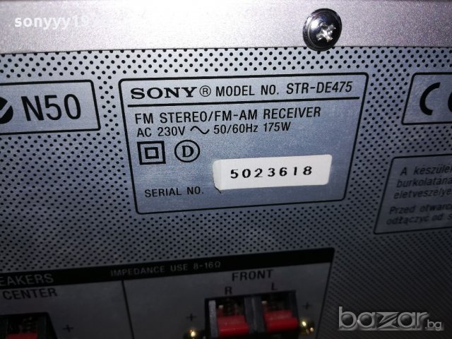 sony stereo receiver-5 chanel-внос швеицария, снимка 17 - Ресийвъри, усилватели, смесителни пултове - 21409699