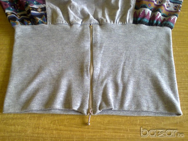 ДАМСКИ БЛУЗОН ПАМУЧЕН, снимка 6 - Рокли - 7487515