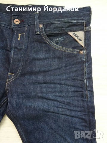 Мъжки дънки Replay размер 30, снимка 6 - Дънки - 22130559