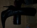 Елегантни черни  кожени ботуши , снимка 7