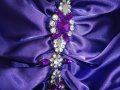 Лилава бална абитуриентска рокля, снимка 12