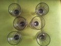 Стъклени чашки за концентрат, коняк 6 бр комплект, снимка 3