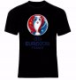 UEFA EURO 2016 Logo European Championship Football Тениска Мъжка/Дамска S до 2XL, снимка 1 - Тениски - 14443422