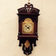 Стенен часовник Friedrich Mauthe от края XIX и нач.на ХХ в., снимка 7 - Други - 13458910