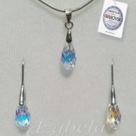 Сваровски Комплект ''Briolette'' Crystals from #SWAROVSKI ®, снимка 1 - Бижутерийни комплекти - 18303803