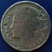 Монета Франция - 2 Франка 1944 г., снимка 2 - Нумизматика и бонистика - 20967625