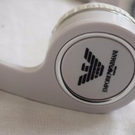 нови бели слушалки Emporio Armani оригинал, снимка 8 - Слушалки и портативни колонки - 15884618
