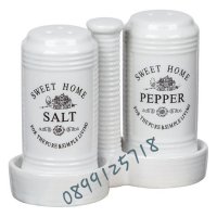 Керамичен комплект за сол и пипер  , снимка 1 - Други - 24818715