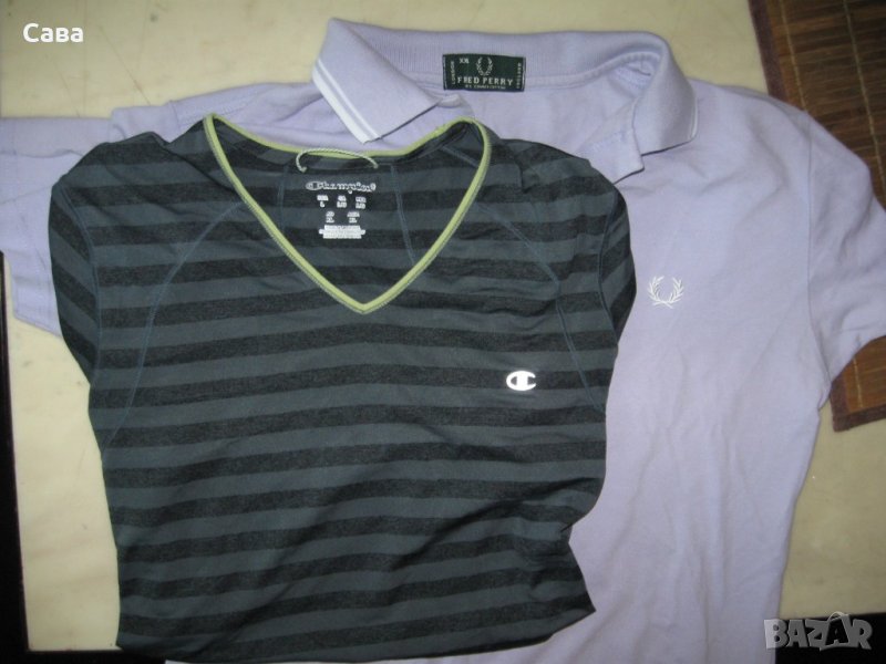 Блуза и тениска FRED PERRY, CHAMPION  дамски-ХЛ,2ХЛ, снимка 1