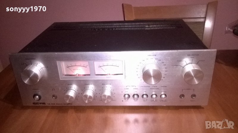 seto stereo amplifier-внос швеицария, снимка 1