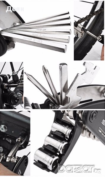 01400 Комплект джобни инструменти за велосипед, снимка 1