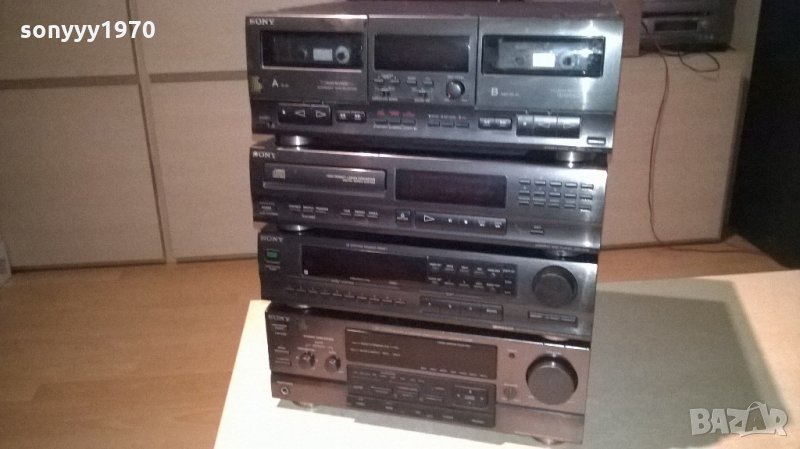 sony-amplifier+tuner+deck+cd-внос швеицария, снимка 1