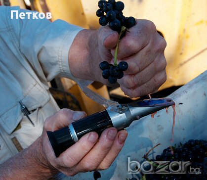 Два вида Рефрактометър, захаромер и спиртомер. , снимка 1