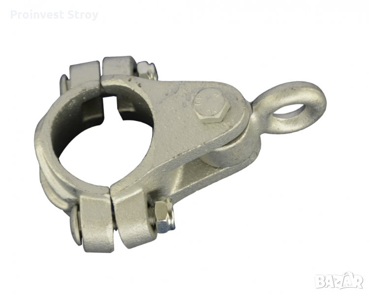 Метална част галванизирана за тръба Ф 6 см. АС4014, снимка 1