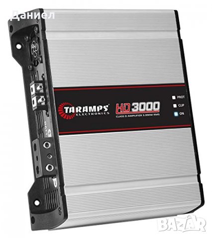 Усилвател Taramps HD 3000 3600 RMS  , снимка 1 - Ресийвъри, усилватели, смесителни пултове - 25427525