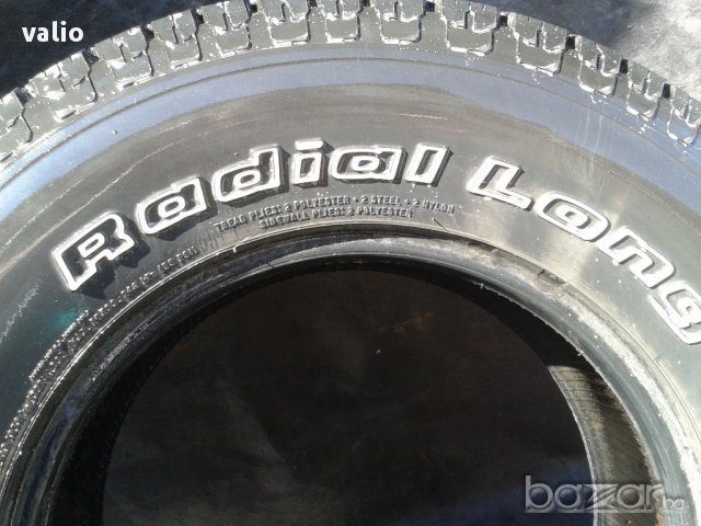  ЛЯТНА 255/70/16 BF GOODRICH, снимка 3 - Гуми и джанти - 17814033