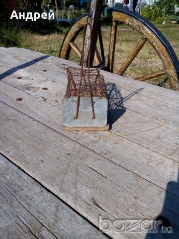 Старинен капан за мишки, снимка 4 - Антикварни и старинни предмети - 16485198