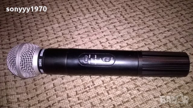 ПОРЪЧАН-shure-usa-profi wireles microphone, снимка 11 - Микрофони - 25280655
