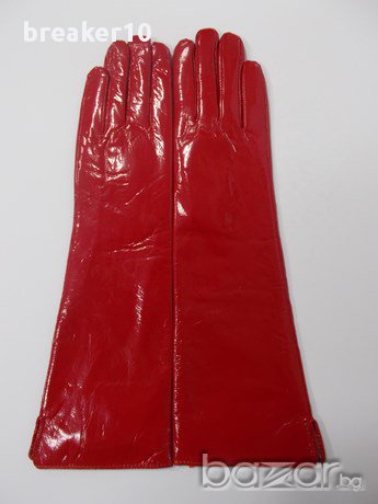 Дамски кожени ръкавици - 334, снимка 3 - Шапки - 13071499