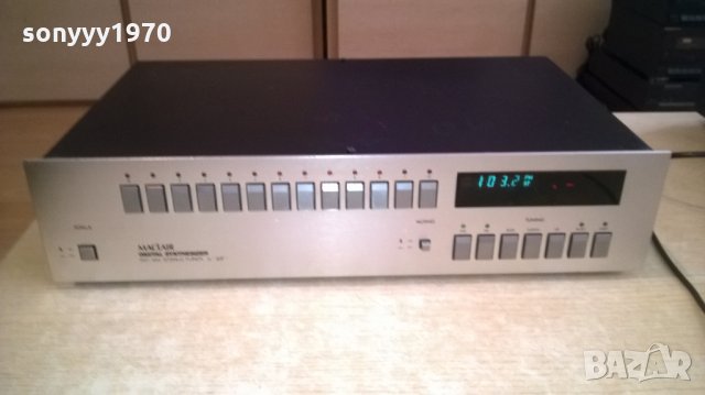 macLair-stereo tuner-made in japan-внос швеицария, снимка 7 - Ресийвъри, усилватели, смесителни пултове - 24536013