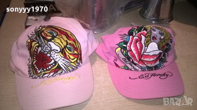 ed hardy-маркови шапки-внос швеицария, снимка 3 - Шапки - 25297340