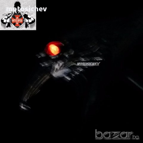 Мотоциклетен хромиран метален орнамент, снимка 8 - Аксесоари и консумативи - 12075773