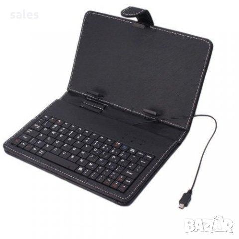 Калъф с клавиатура за таблет 9" - USB