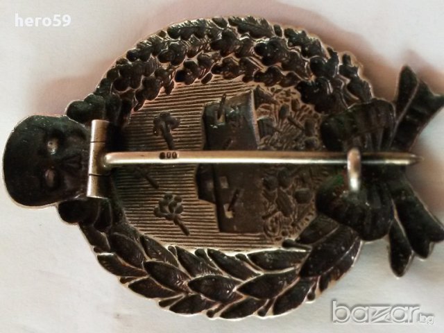 WWI German Tank Assault Badge. рядък нем. знак,ком. на танк, снимка 3 - Антикварни и старинни предмети - 13889501