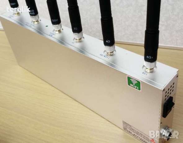 Нов Заглушител 6 антени до 35 метра за GSM 4G 3G CDMA GPS wifi Dcs/pcs от всносите, снимка 2 - Друга електроника - 13309093