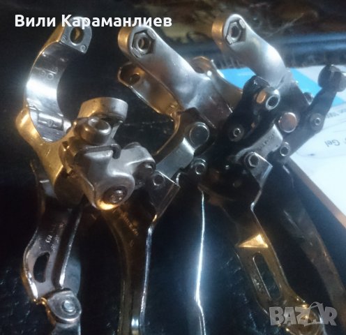 Ретро дерайльори, предни (оригинал), снимка 9 - Части за велосипеди - 25224967