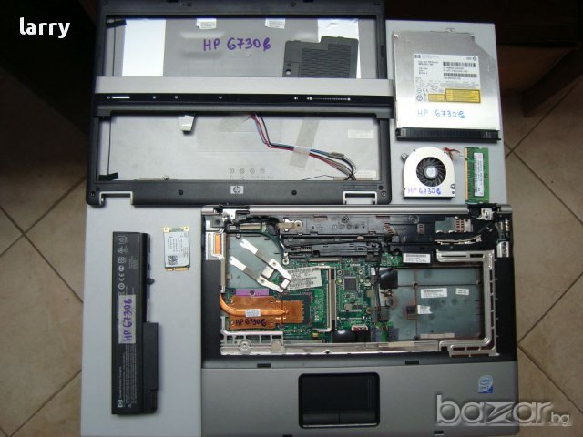 Hp Compaq 6730b лаптоп на части