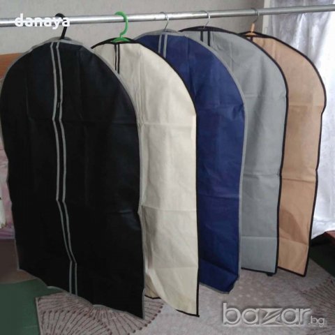 550 Калъф за дрехи с цип за съхранение торба за костюм рокля за пътуване, снимка 1 - Сакове - 20123547