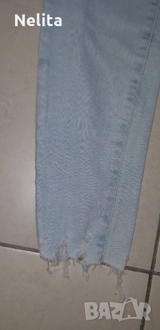 Момичешки дънки тип ГЪРЛФРЕНД - Girlfriend - размер 32, УК 4 , снимка 4 - Детски панталони и дънки - 26092495