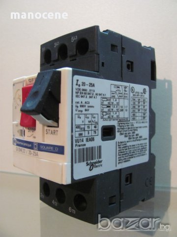 Моторен прекъсвач 20-25a, Telemecanique Gv2me22