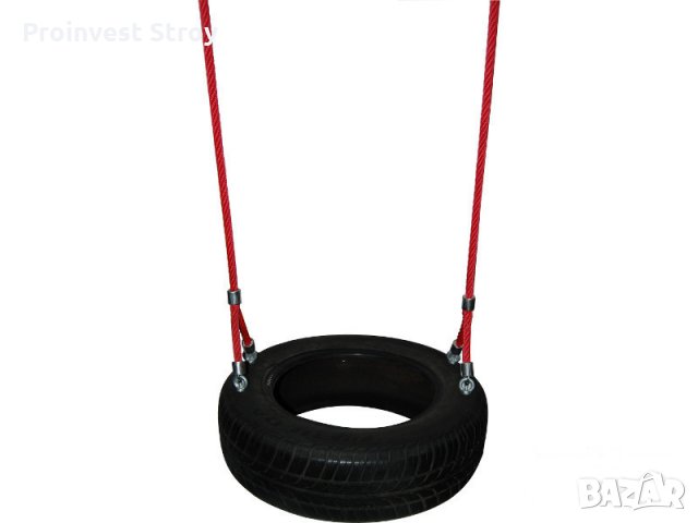 Седалка за люлка  автомобилна гума AC2013, снимка 2 - Други - 24783341